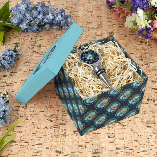 Custom Design - Gift Boxes with Lid - Canvas Wrapped - Medium - In Context
