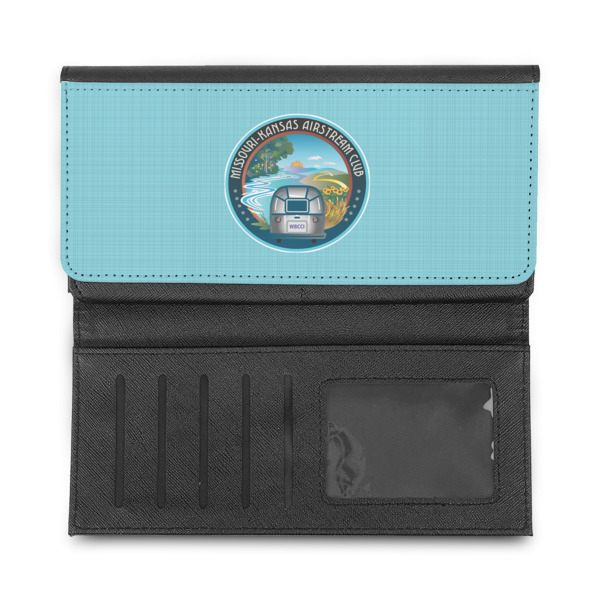 Custom Design - Ladies Wallet - Half Way Open