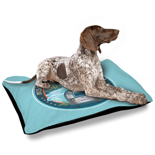 Custom Design - Outdoor Dog Beds - Large - IN CONTEXT