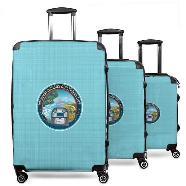 Custom Design Your Own 3-Piece Luggage Set - 20" Carry On - 24" Medium Checked - 28" Large Checked