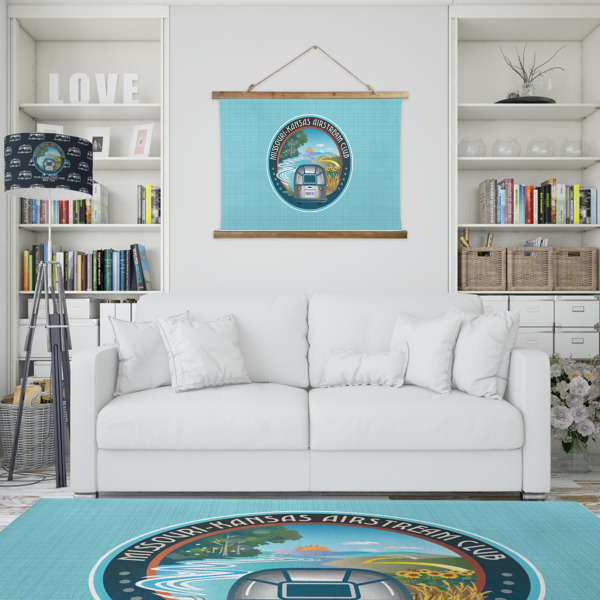 Custom Design - Wall Hanging Tapestry - Landscape - In Context