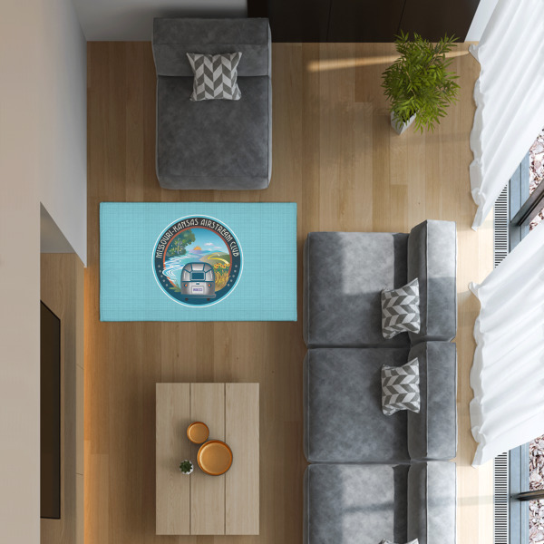Custom Design - 3'x5' Indoor Area Rugs - IN CONTEXT