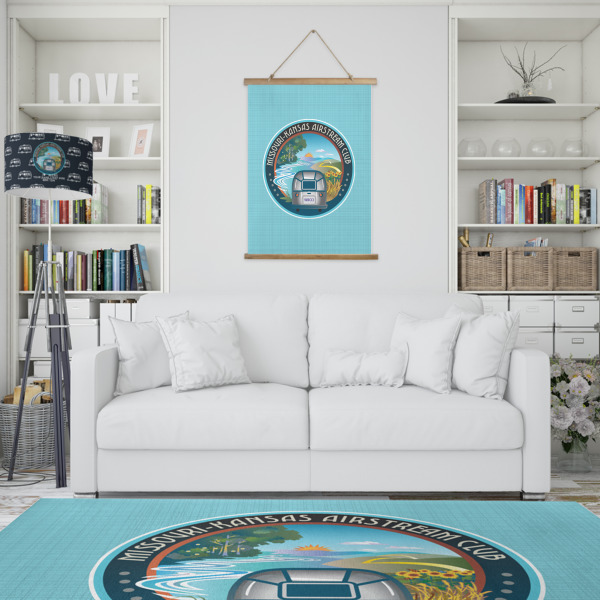 Custom Design - Wall Hanging Tapestry - Portrait - In Context