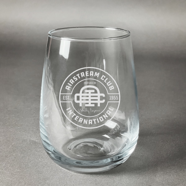 Custom Design Your Own Stemless Wine Glass - Laser Engraved