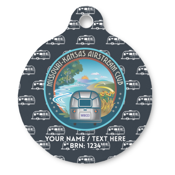 Custom Design Your Own Round Pet ID Tag