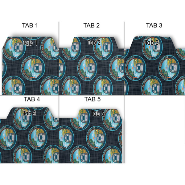 Custom Design - Page Dividers - Set of 5 - Approval
