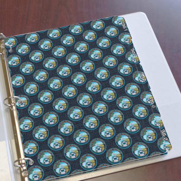 Custom Design - Page Dividers - Set of 5 - In Context