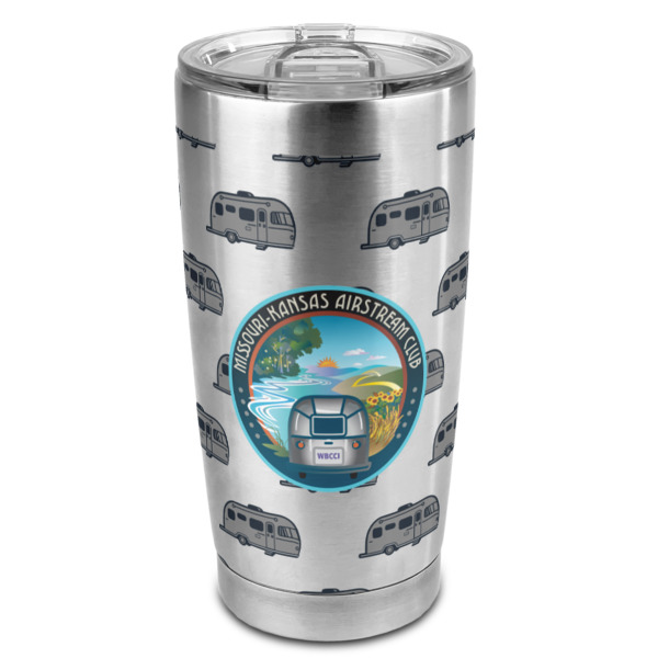 Custom Design Your Own 20oz Stainless Steel Double Wall Tumbler - Full Print