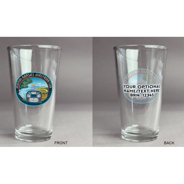Custom Design - Pint Glass - Two Content - Approval