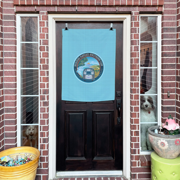 Custom Design - House Flags - Double Sided - (Over the door) LIFESTYLE