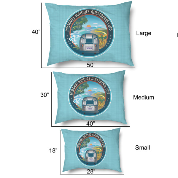 Custom Design - Outdoor Dog Beds - SIZE CHART