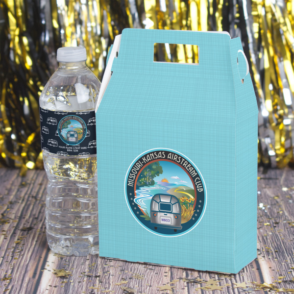 Custom Design - Gable Favor Box - In Context