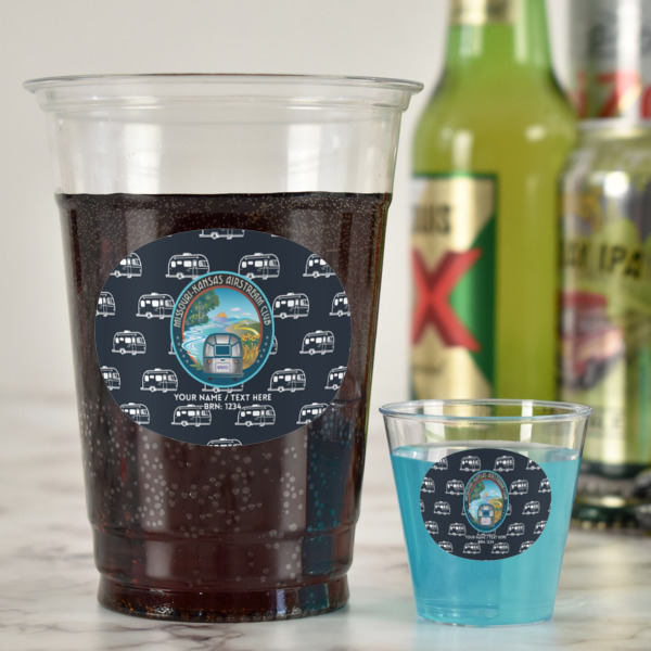 Custom Design - 16oz Party Cup & Plastic Shot Glass - In Context