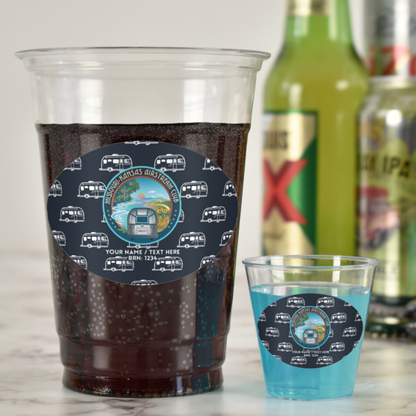 Custom Design - Plastic Shot Glasses - In Context