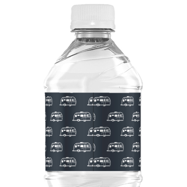 Custom Design - Water Bottle Label - Back View