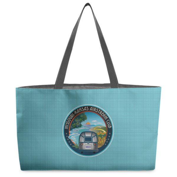 Custom Design Your Own Beach Totes Bag - w/ Black Handles