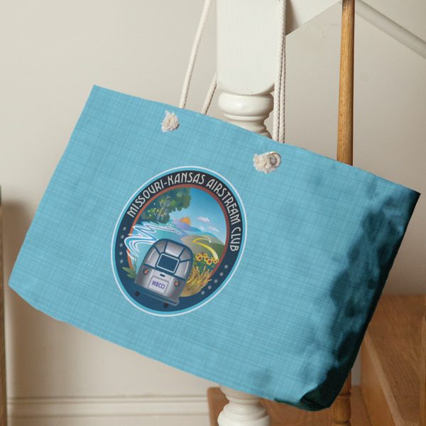 Custom Design - Large Rope Tote - Life Style