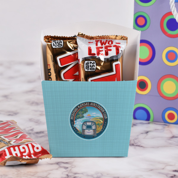 Custom Design - French Fry Favor Box - w/ Treats View
