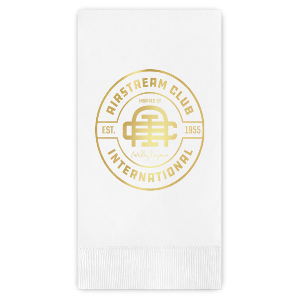 Custom Design Your Own Guest Napkins - Foil Stamped
