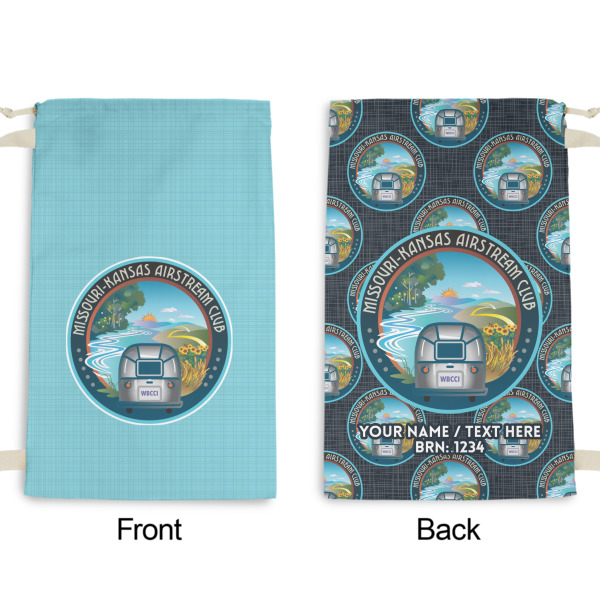 Custom Design - Small Laundry Bag - Front & Back View