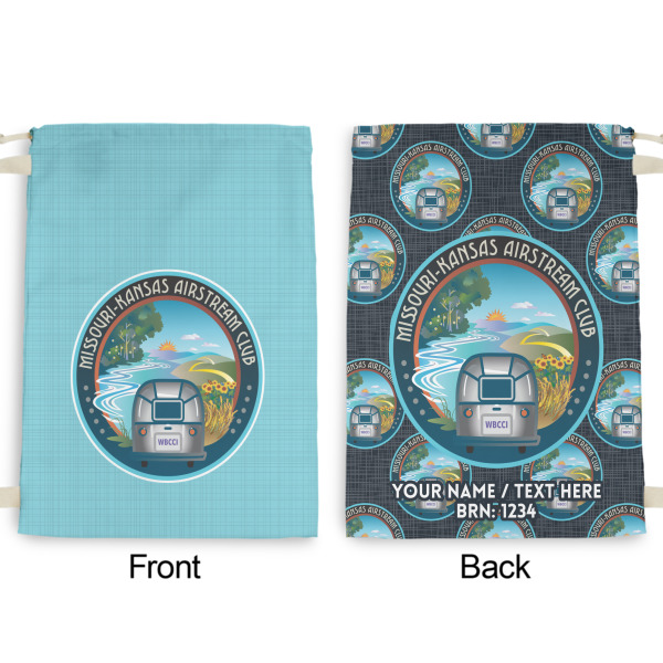 Custom Design - Large Laundry Bag - Front & Back View