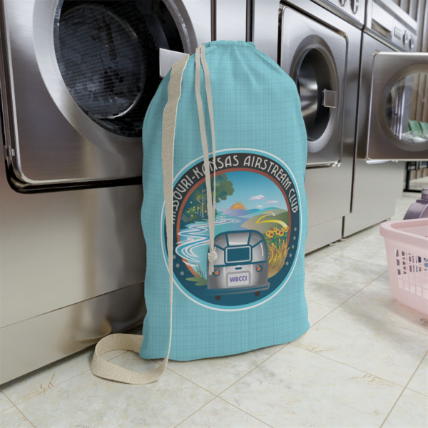 Custom Design - Large Laundry Bag - In Context