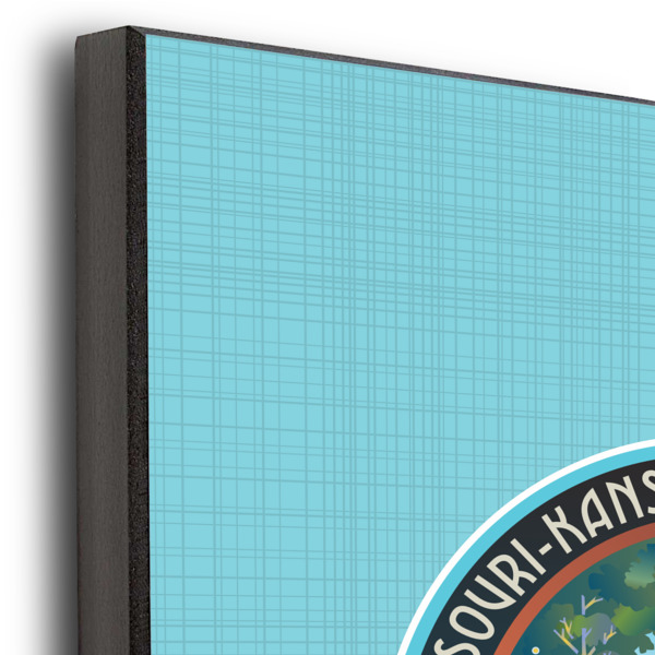 Custom Design - 11x14 Wood Print - Closeup