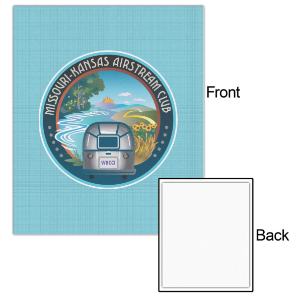 Custom Design - 20x24 - Matte Poster - Front & Back