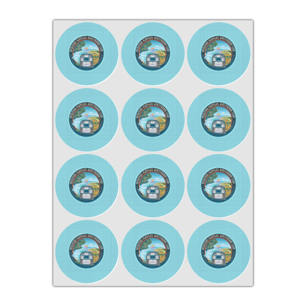 Custom Design - Drink Topper - Small - Set of 12