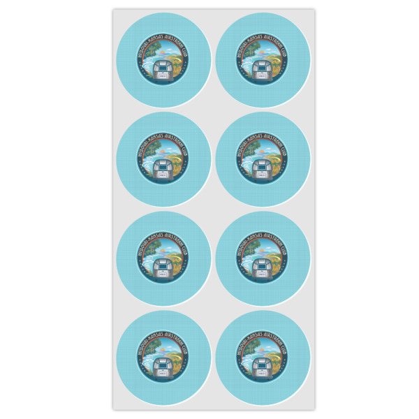 Custom Design - Drink Topper - Medium - Set of 8