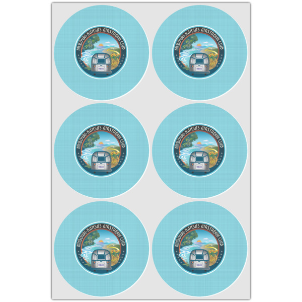 Custom Design - Drink Topper - Large - Set of 6