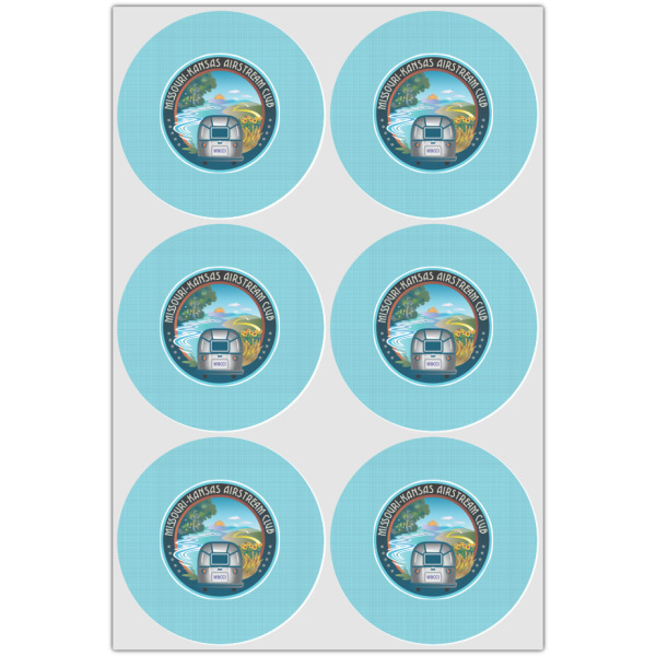 Custom Design - Drink Topper - XLarge - Set of 6