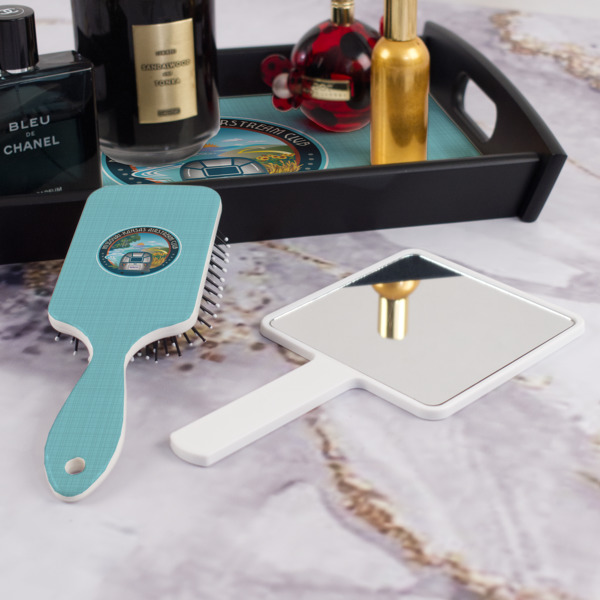 Custom Design - Hair Brush - With Hand Mirror