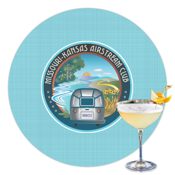 Custom Design Your Own Printed Drink Topper - 3.5"