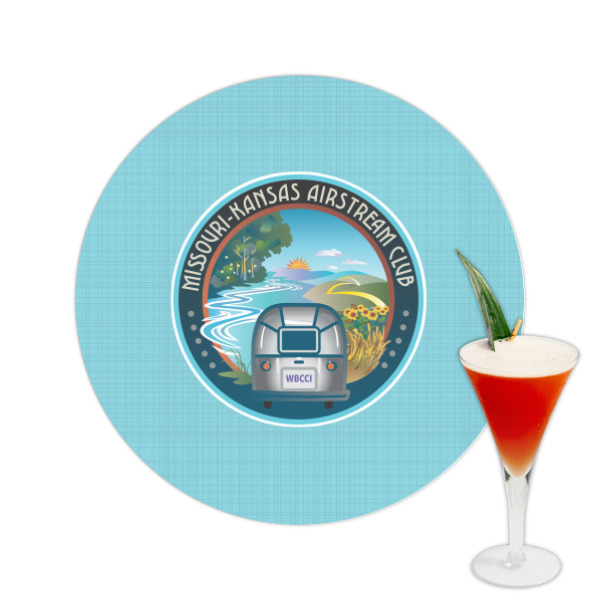 Custom Design Your Own Printed Drink Topper - 2.5"