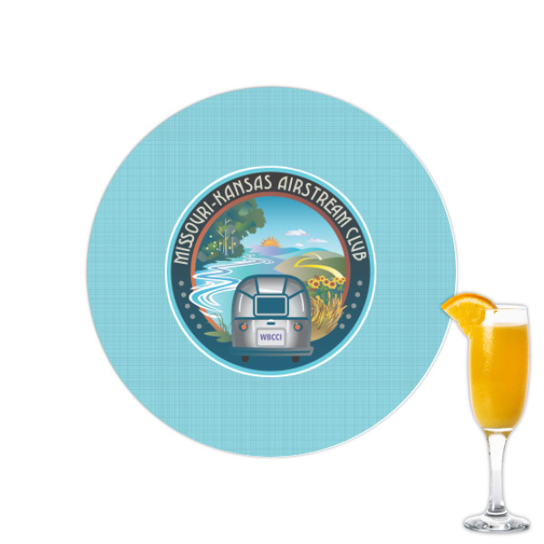 Custom Design Your Own Printed Drink Topper - 2.15"