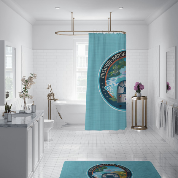 Custom Design - Shower Curtain - 70"x83" - In Context