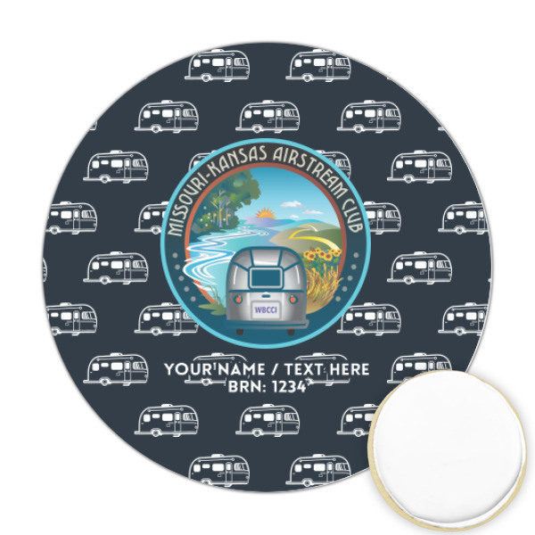 Custom Design Your Own Printed Cookie Topper - Round