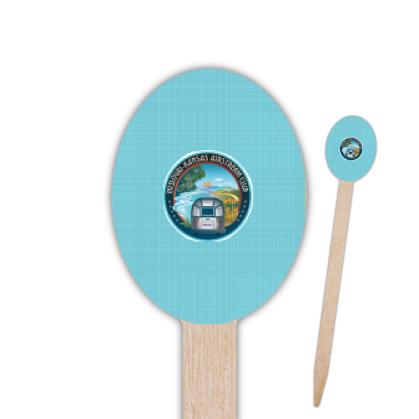 Custom Design Your Own Oval Wooden Food Picks