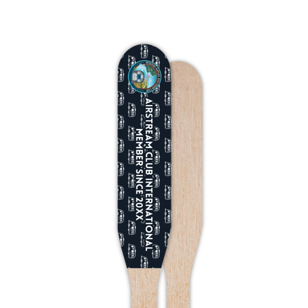 Custom Design - Wooden Food Pick - Paddle - Single Sided - Front & Back