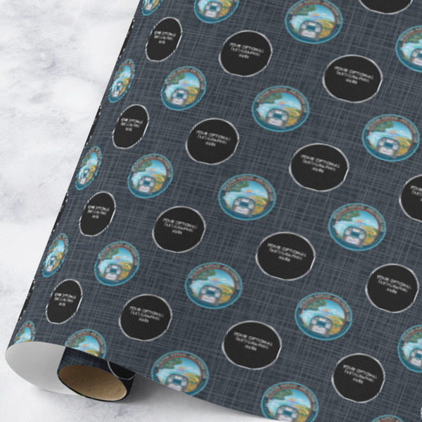 Custom Design Your Own Wrapping Paper Roll - Large - Matte