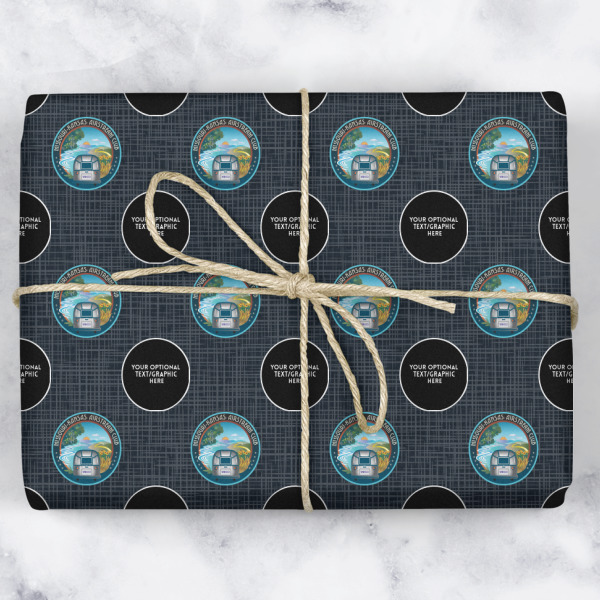 Custom Design - Wrapping Paper Roll - Matte - Wrapped Box
