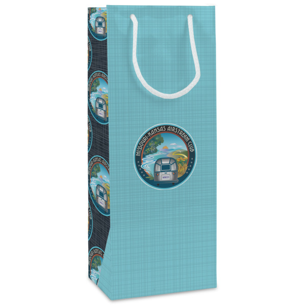 Custom Design Your Own Wine Gift Bags - Matte