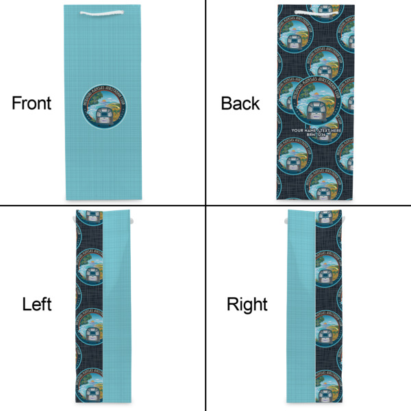 Custom Design - Wine Gift Bag - Gloss - Approval