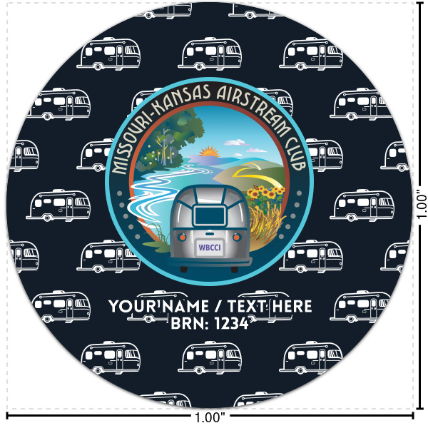 Custom Design Your Own Multipurpose Round Labels - 1"