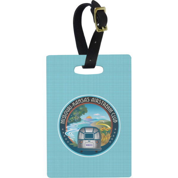 Custom Design Your Own Plastic Luggage Tag - Rectangular