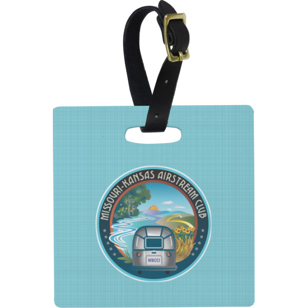 Custom Design - Personalized Square Luggage Tag