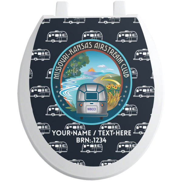 Custom Design Your Own Toilet Seat Decal