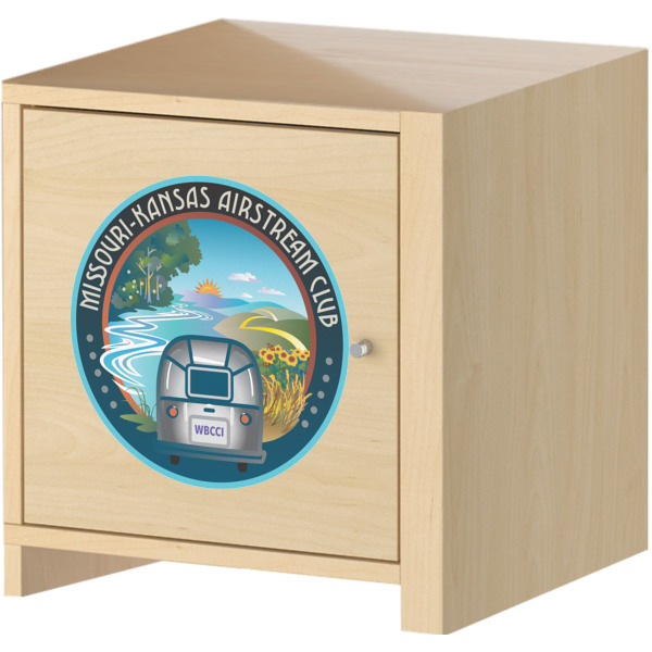 Custom Design - Wall Graphic on Wooden Cabinet