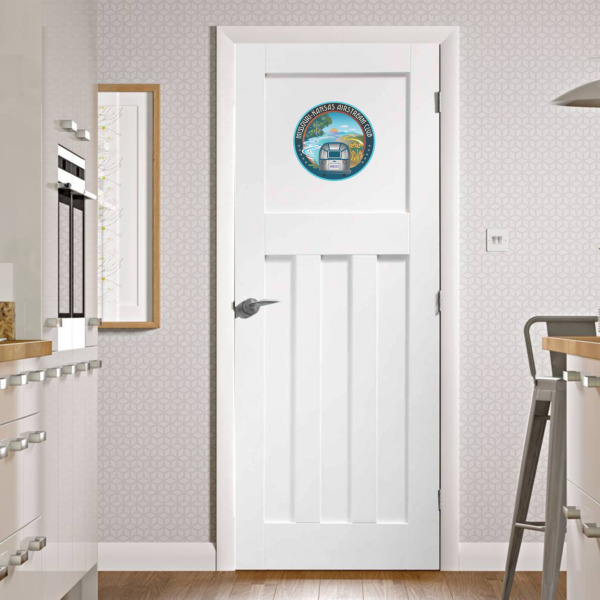 Custom Design - Wall Graphic on Door